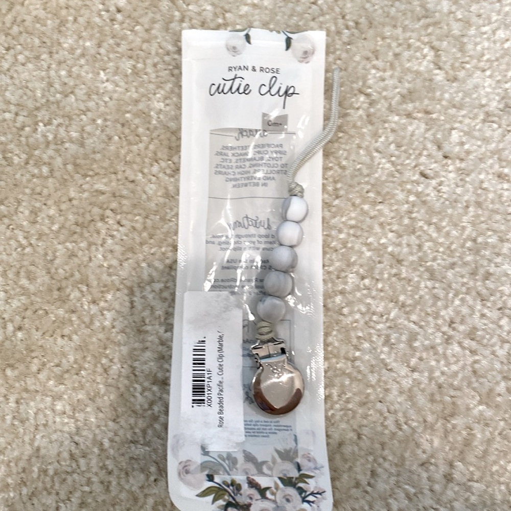 Ryan & Rose cutie clip marble Quinn
